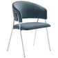 Nella Upholstered Performance Velvet Dining Chair Set of 2