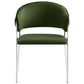 Nella Upholstered Performance Velvet Dining Chair Set of 2