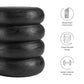 Ellery Round Stacked Wood Side Table by Modway