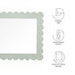 Emmeline Scalloped Rectangle Wall Mirror by Modway