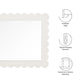 Emmeline Scalloped Rectangle Wall Mirror by Modway