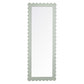 Emmeline Scalloped Rectangle Floor Mirror by Modway