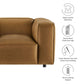 Auren Upholstered Vegan Leather Modular Armchair by Modway