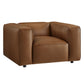 Auren Upholstered Vegan Leather Modular Armchair by Modway