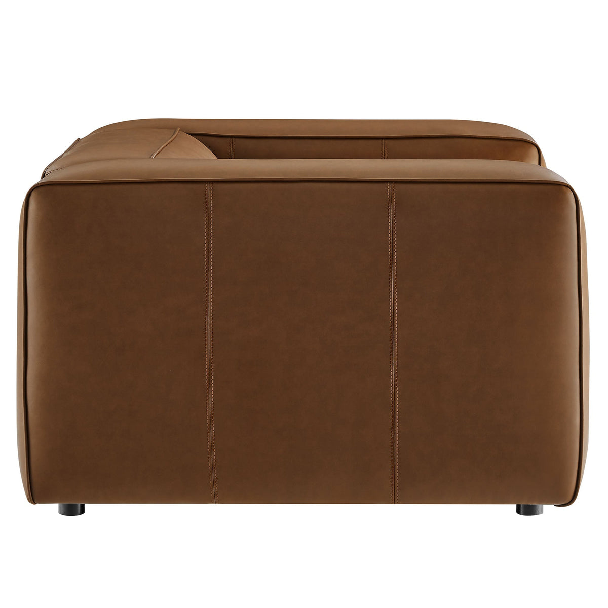 Auren Upholstered Vegan Leather Modular Armchair by Modway