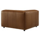 Auren Upholstered Vegan Leather Modular Corner Chair by Modway