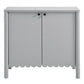 Emmeline 35" 2-Door Scalloped Sideboard Cabinet by Modway