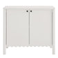 Emmeline 35" 2-Door Scalloped Sideboard Cabinet by Modway