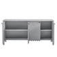 Emmeline 66" 4-Door Scalloped Sideboard Cabinet by Modway