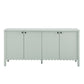 Emmeline 66" 4-Door Scalloped Sideboard Cabinet by Modway