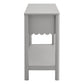 Emmeline 3-Drawer Scalloped Console Table by Modway