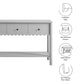 Emmeline 3-Drawer Scalloped Console Table by Modway
