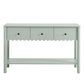 Emmeline 3-Drawer Scalloped Console Table by Modway