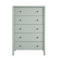 Emmeline Scalloped 5-Drawer Chest by Modway