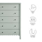 Emmeline Scalloped 5-Drawer Chest by Modway