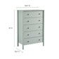 Emmeline Scalloped 5-Drawer Chest by Modway