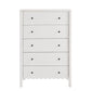 Emmeline Scalloped 5-Drawer Chest by Modway
