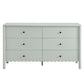 Emmeline Scalloped 6-Drawer Dresser by Modway