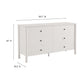 Emmeline Scalloped 6-Drawer Dresser by Modway