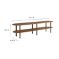 Torus Oval Wood TV Stand by Modway