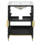 Beau 24" Wood Bathroom Vanity with Basin by Modway