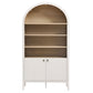 Nolan 74" Tall Wide Arched Storage Display Cabinet Bookshelf by Modway