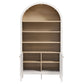 Nolan 74" Tall Wide Arched Storage Display Cabinet Bookshelf by Modway