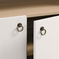 Nolan 74" Tall Wide Arched Storage Display Cabinet Bookshelf by Modway