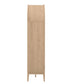 Nolan 74" Tall Wide Arched Storage Display Cabinet Bookshelf by Modway