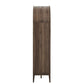 Nolan 74" Tall Wide Arched Storage Display Cabinet Bookshelf by Modway