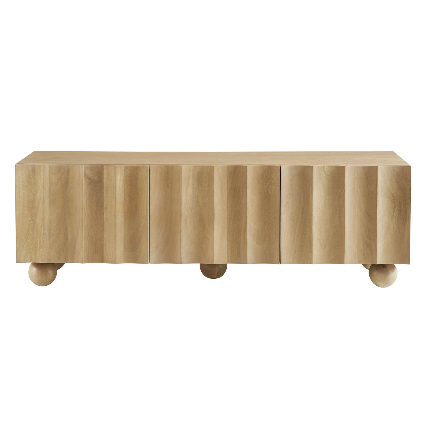 Sorren Scalloped 54" Wood TV Stand by Modway