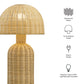 Briar Rattan Table Lamp by Modway