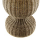 Zale 36" Marble and Seagrass Dining Table by Modway