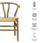 Amish 29" Wood Dining Chair by Modway