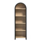 Evie Arched Narrow Bookcase Display Cabinet by Modway