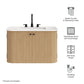Zia 30" Wall-Mount Bathroom Vanity with Marble Sink