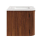 Zia 30" Wall-Mount Bathroom Vanity with Marble Sink
