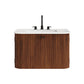 Zia 30" Wall-Mount Bathroom Vanity with Marble Sink