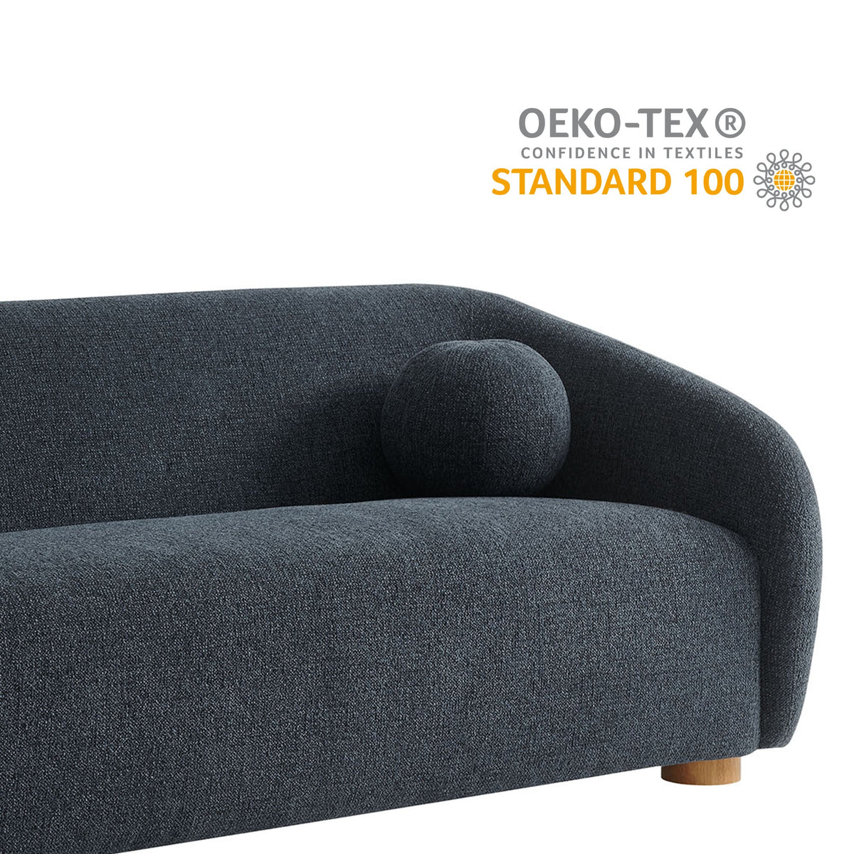 Holland 85" Chenille Fabric Sofa by Modway