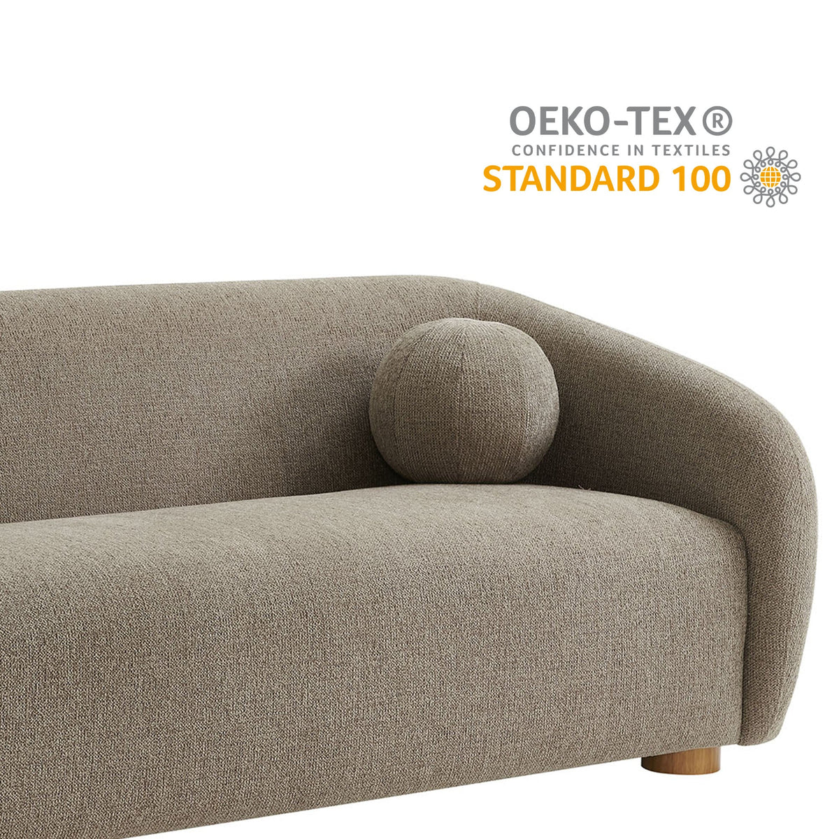 Holland 85" Chenille Fabric Sofa by Modway