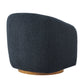 Holland Swivel Chenille Fabric Armchair by Modway