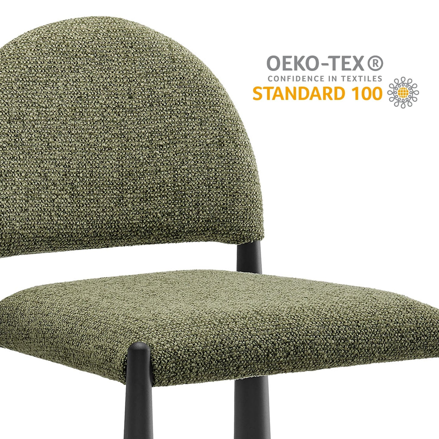 Hayley Upholstered Fabric Dining Side Chair by Modway