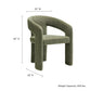 Oslo Barrel Fabric Upholstered Dining Accent Chair by Modway