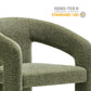 Oslo Barrel Fabric Upholstered Dining Accent Chair by Modway