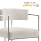 Huron Curved Back Fabric and Metal Counter Stool by Modway