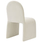 Junia Boucle Upholstered Armless Dining Chair by Modway