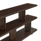 Lyle Sculptural 2-Tier Bookshelf by Modway