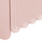 Dahlia Fluted and Scalloped Sideboard Storage Cabinet