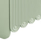 Dahlia Fluted and Scalloped Sideboard Storage Cabinet
