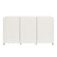 Dahlia Fluted and Scalloped Sideboard Storage Cabinet